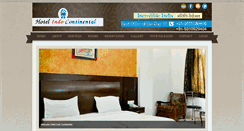 Desktop Screenshot of hotelindocontinental.com